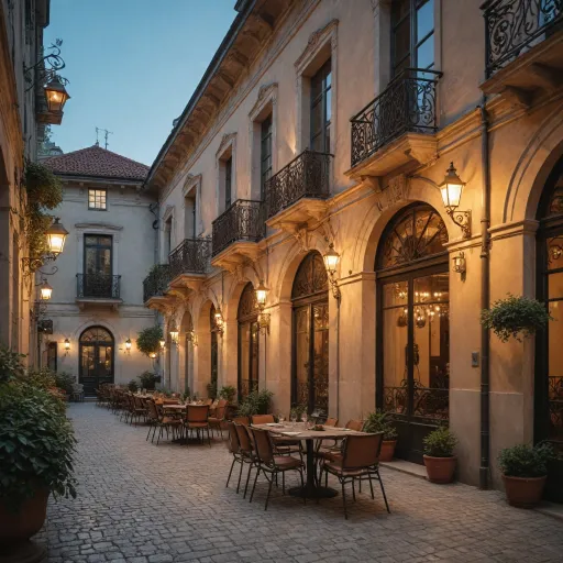 Courtyard Belgrade city center stays with style and substance